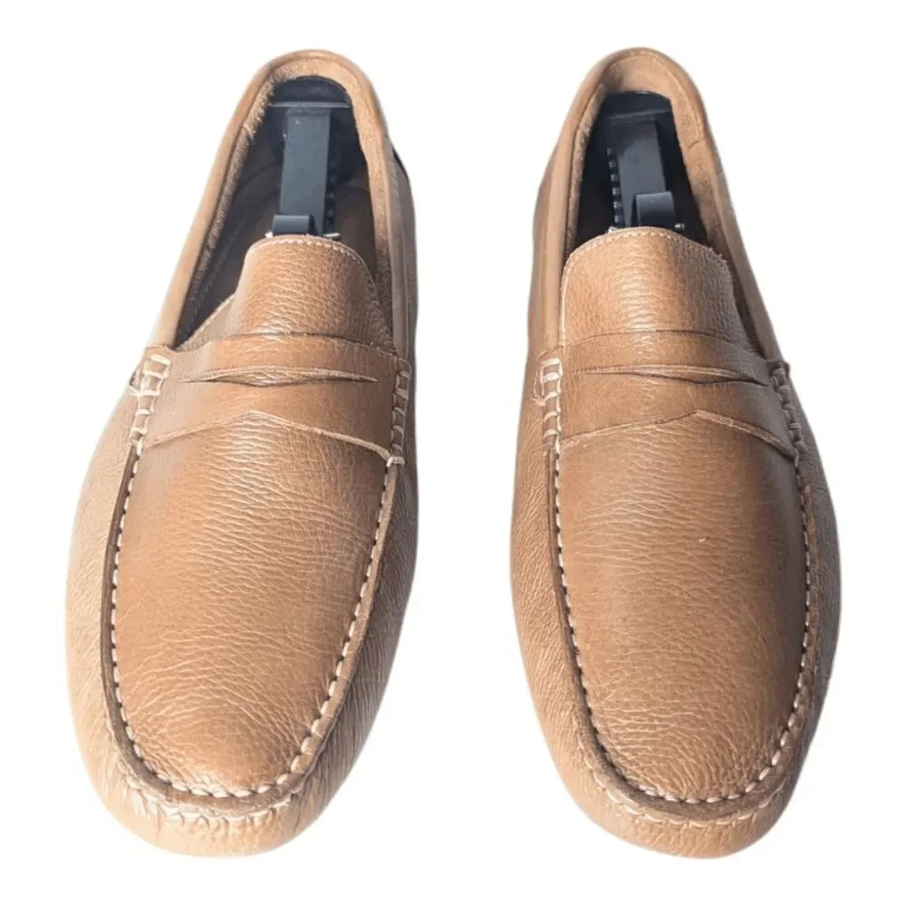 NORDSTROM Brody Brown Leather Loafer Size 9M